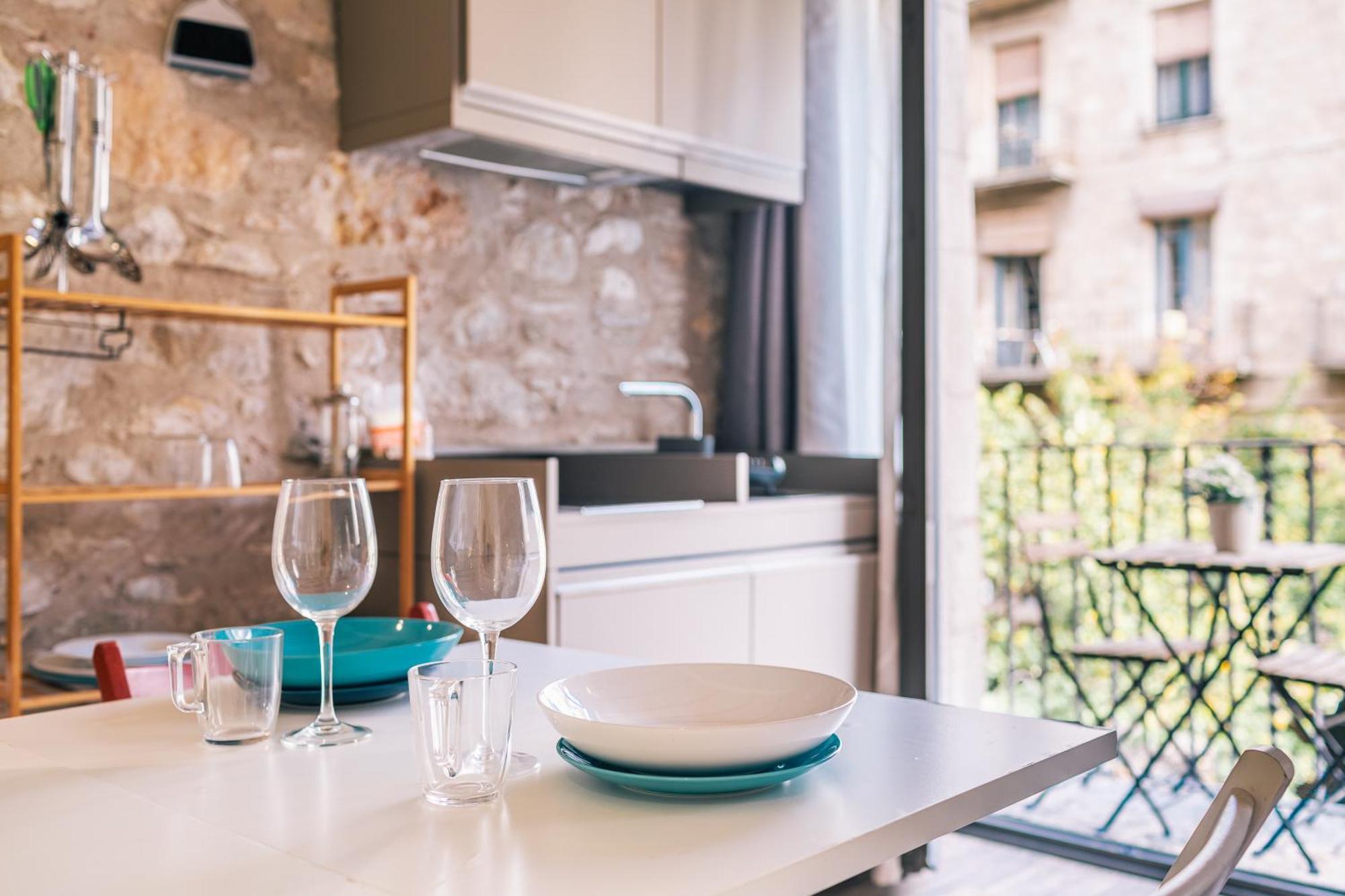 Apt 3 Cipres Girona Luaran gambar